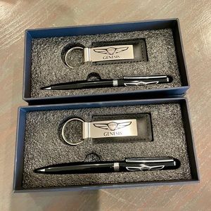 Set of 2 Genesis Key Ring & Pen